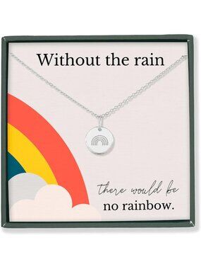 Inspirational Strength Necklace for Women | Motivational Gift, Cancer Warrior